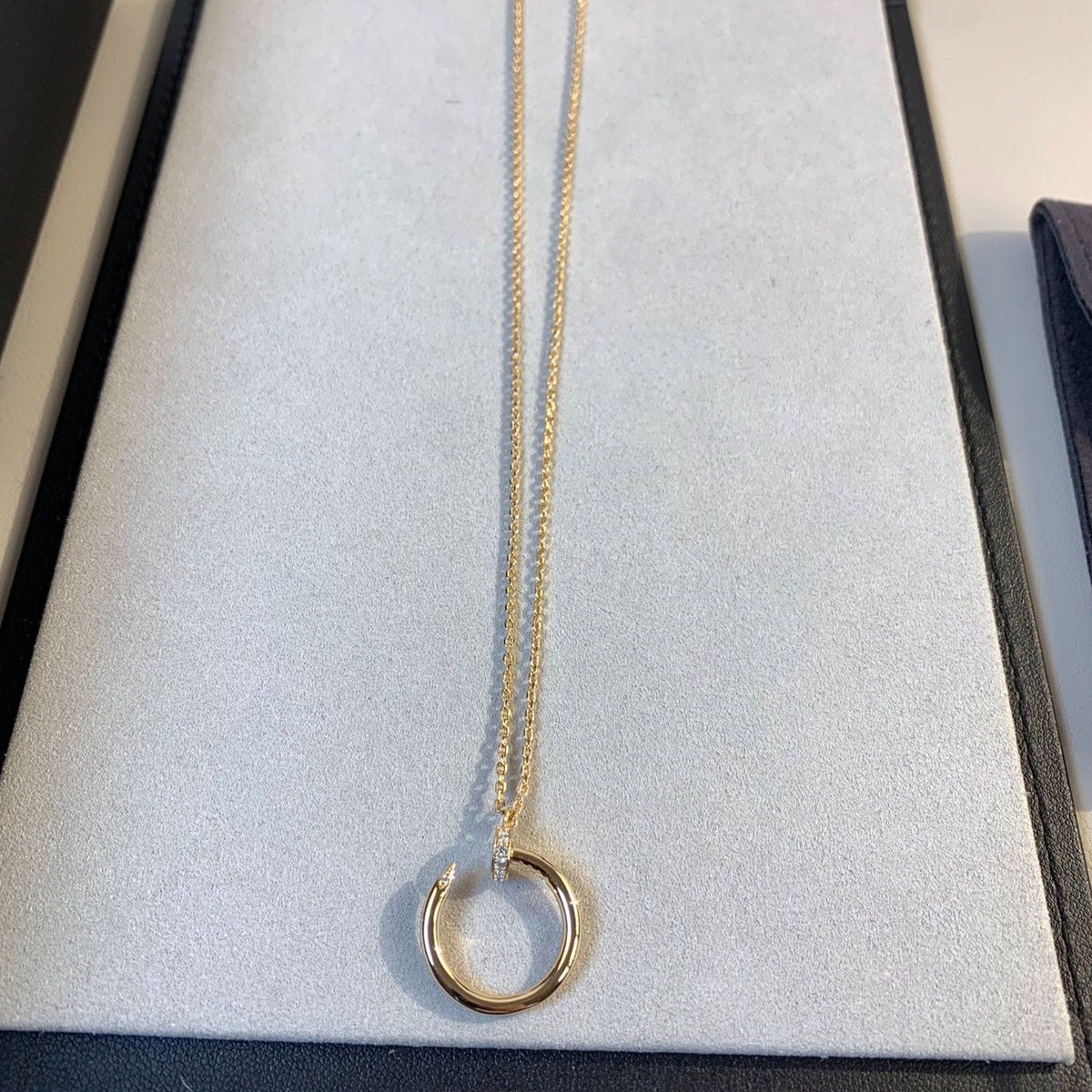 [Spark]JUSTE NECKLACE PINK GOLD