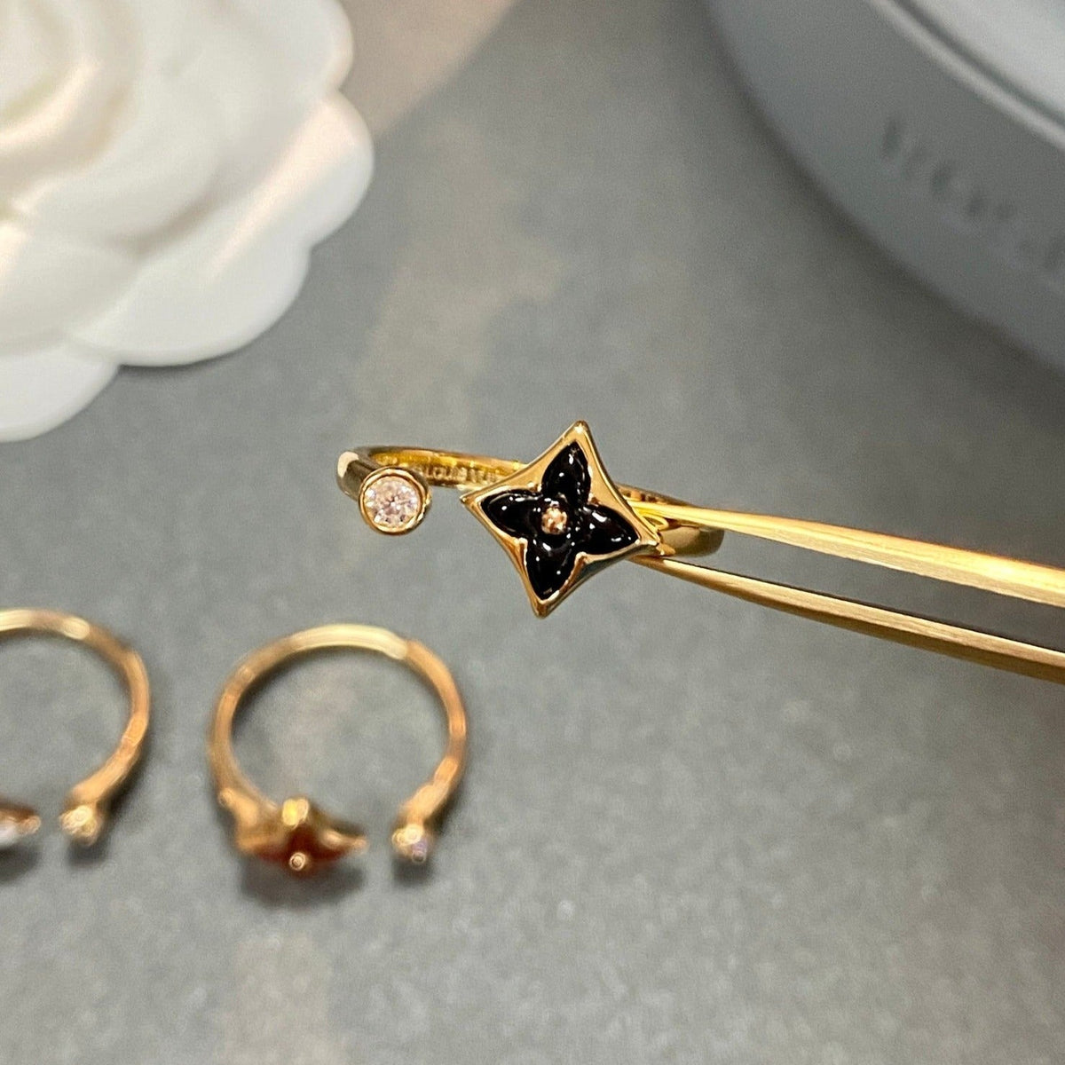[Spark]STAR 1 DIAMOND OPEN RING