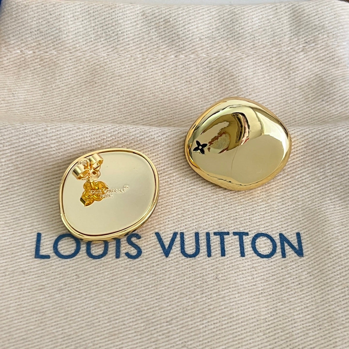 [Spark]Gold Paris Stud Earrings