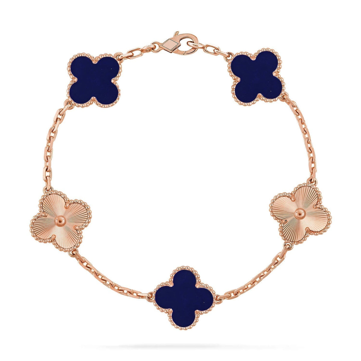 [Spark]CLOVER 5 MOTIF LAPIS LAZULI BRACELET COLLECTION