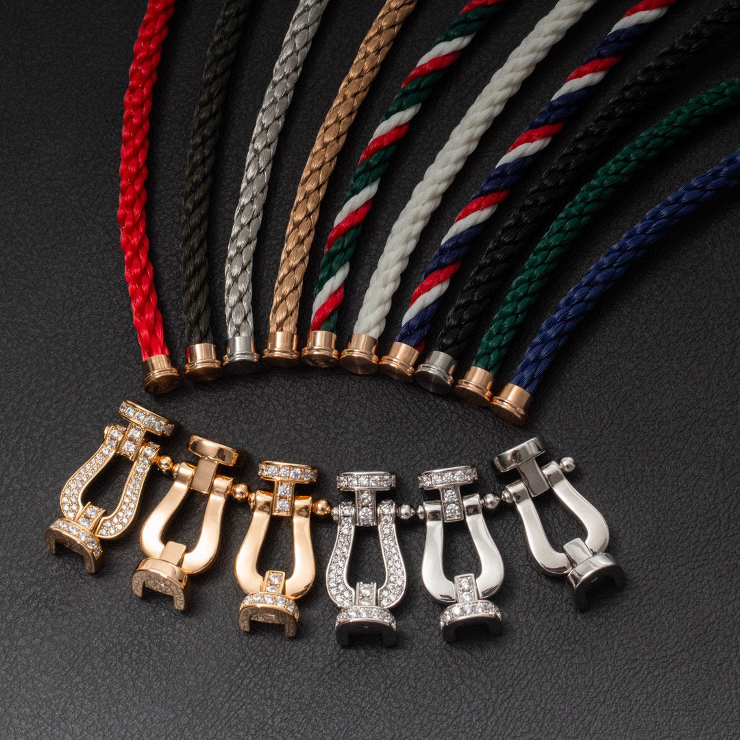 [Spark]FORCE LARGE HORSESHOE NO DIAMOND BRACELET GOLD