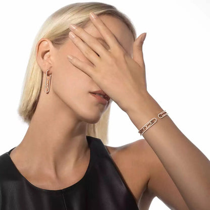 [Spark]Diamond Pendant Earrings Move 10Th