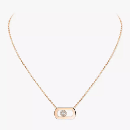 [Spark]So Move Diamond Necklace in Gold